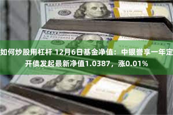 如何炒股用杠杆 12月6日基金净值：中银誉享一年定开债发起最新净值1.0387，涨0.01%